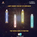 Disposable Stick Pod Vape Kit RGB Full Body Lighting Disposable 550 Vape Pod Manufactory