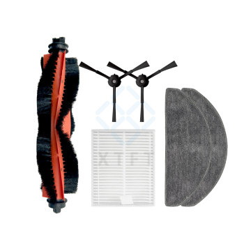 Replacement Accessories for LUBLUELUs L20 Robot Vacuum: Edge Brush, Roller Brush, Cloth, and Air Filter