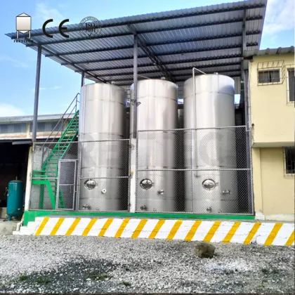 Food Grade Stainless Steel Edible Oil Tank for Vegetable Oil