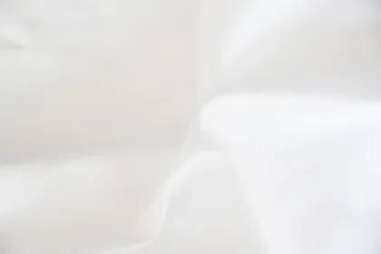 100% Polyester Alo Vera Treatment White Fabrics