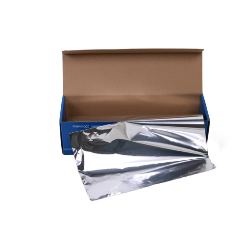 Rollo de papel de aluminio para servicio de alimentos de alta resistencia para envolver