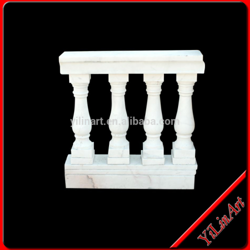 White Marble Balcony Balustrade