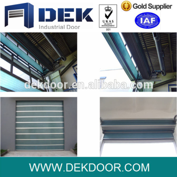 DEK supply unique style automatic stacking sectional door
