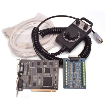 NCStudio 3-Axis Control System with PCIMC 3G Motion Control Card and Electronic Handwheel for CNC Router - V5 System