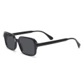 Metal Logo Acetate Sunglasses