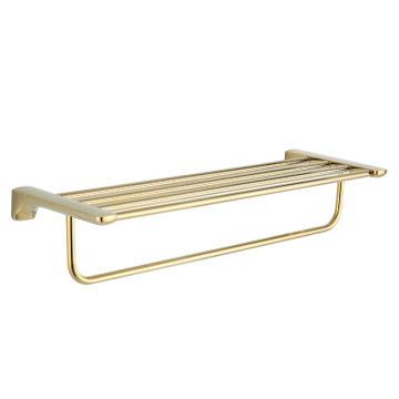 SUS304 Stainless Steel Bath Shower Set Brushed Gold Bathroom Hardware