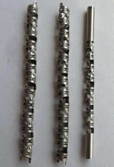 Flexible Endoscope Bending Section SS Snake Bone