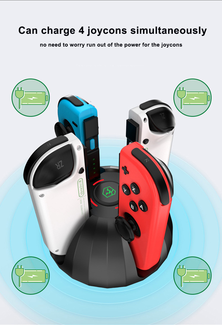 4 In 1 Joy Con Charger