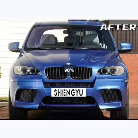 BMW X5 E70 (08-10) Upgrade Parts - Bumper, Grille, Rear Lip, Exhaust Pipe, Side Skirt