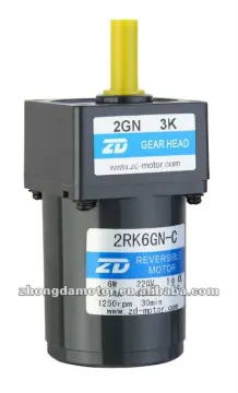 110v 220v ac motor single with reduction gear
