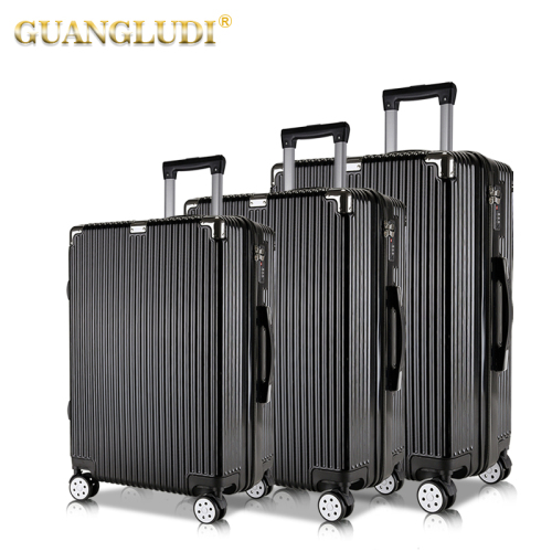 Factory Wholesale Hardside Spinner Luggage Bag Set, High Quality Factory Wholesale Hardside