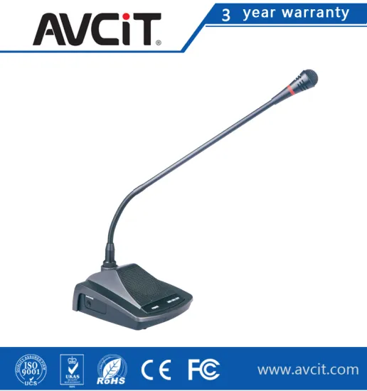 Professional conference table microphone systems support 128 units China factory