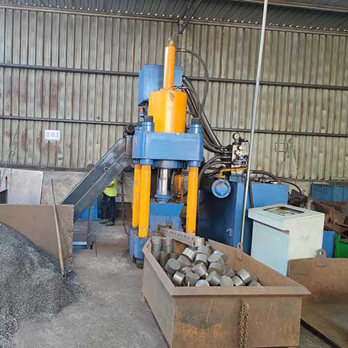 Scrap Metal Cast Iron Briquetting Machine