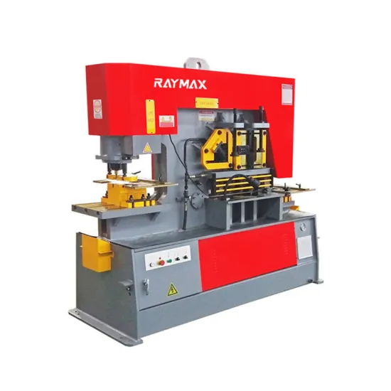 Hydraulic Iron Worker: Combined Punching, Shearing, and Multi-Function Machine