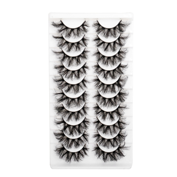 vegan full strip 10 pairs faux mink lashes
