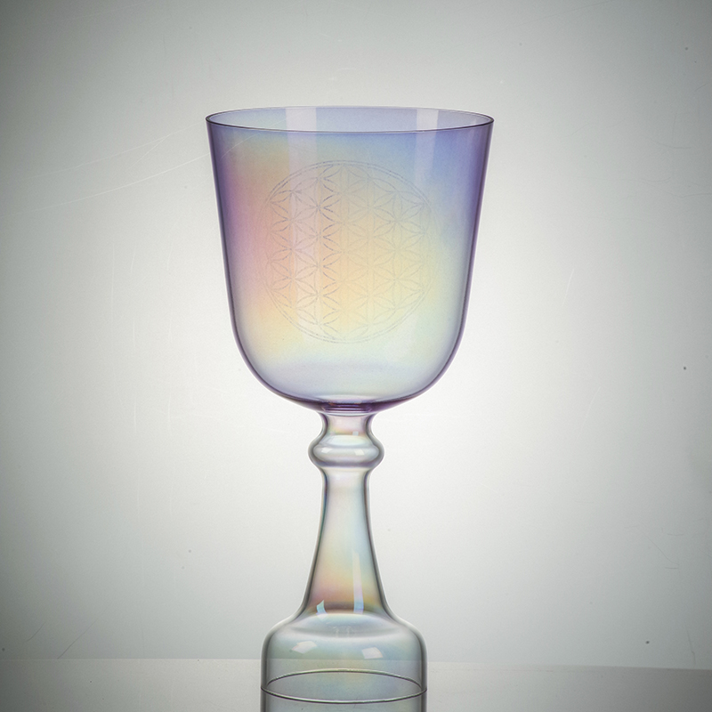 The Flower of Life Crystal Chalice