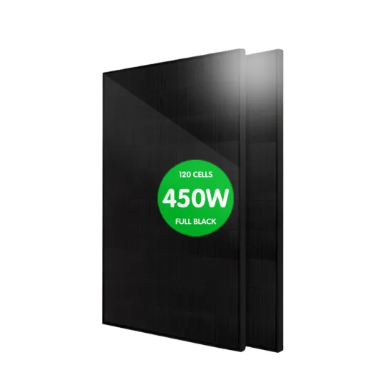 450W Full Black Half-Cell Solar Panels for Home Solar System