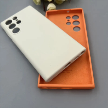 Soft Slim Liquid Silicone Back Case for Samsung Galaxy S23 Ultra