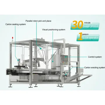 Automated All-in-One Carton Packing, Sealing, and Unpacking Machine