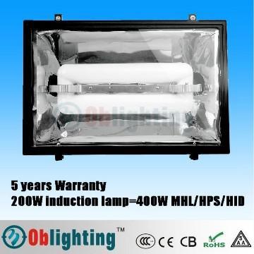 IP65 die casting aluminum flood magnetic electrodeless light
