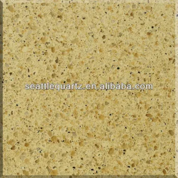 Golden China quartz stone countertop, tile, vanity top, slab