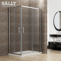 SALLY Conrner Entry Cabinet Shower Sliding Doors Enclosure