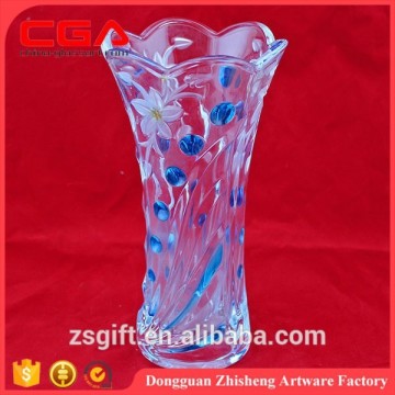 wholesale clear glass vases
