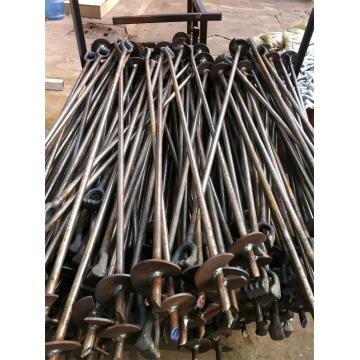 Galvanized Earth Auger Anchor Earth Screw Ground Anchor