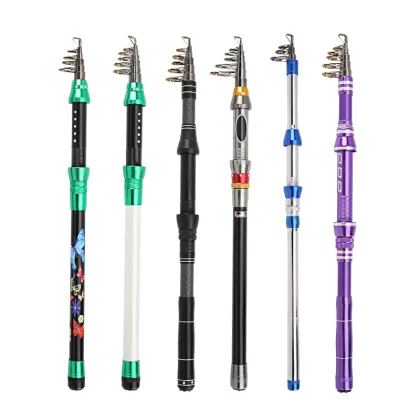 Carbon Ultra-Short Mini Sea Fishing Rod - Telescopic Handle for Sea Fishing