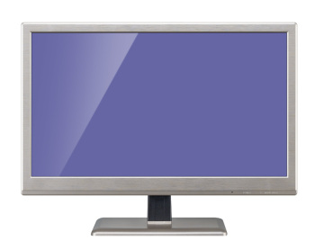 19inch LED Monitor Wide Silvery