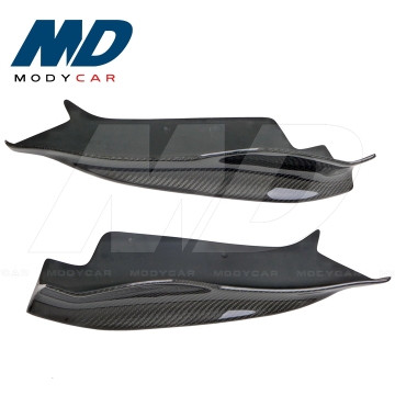 Carbon Fiber Rear Spats for 2011 BMW 1 Series 1M E82 E88 - Revozport Style
