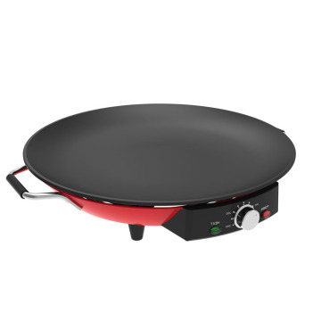Low Power Nonstick Electric Skillet with Ceramic Aluminum Double Grill