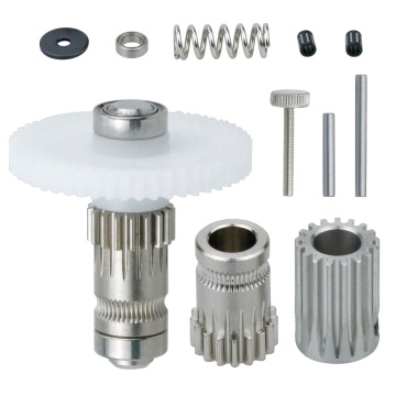 Hardened Steel Upgrade Feed Gear Extruder Kit for BMG Prusa DIY Bowden/Direct Extruder