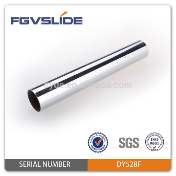 chrome steel wardrobe tube for furniture accessories