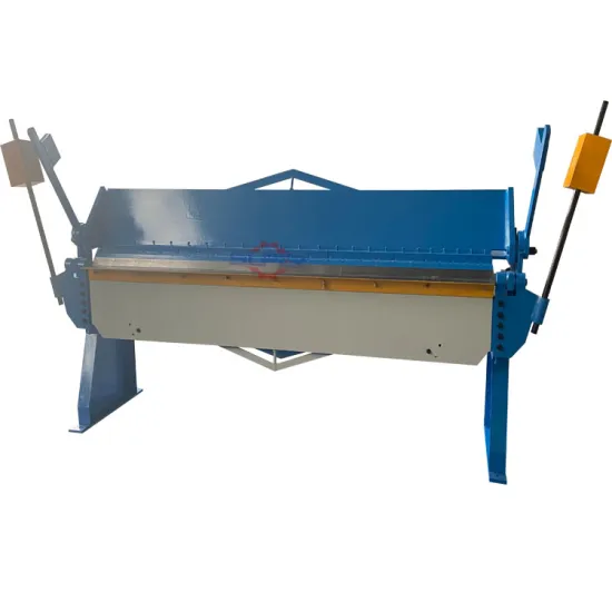2X2500 Heavy Duty Hand Operated Pan Brake Folder Machine