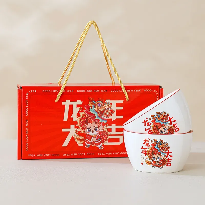 Dragon Year Ceramic Dinner Set