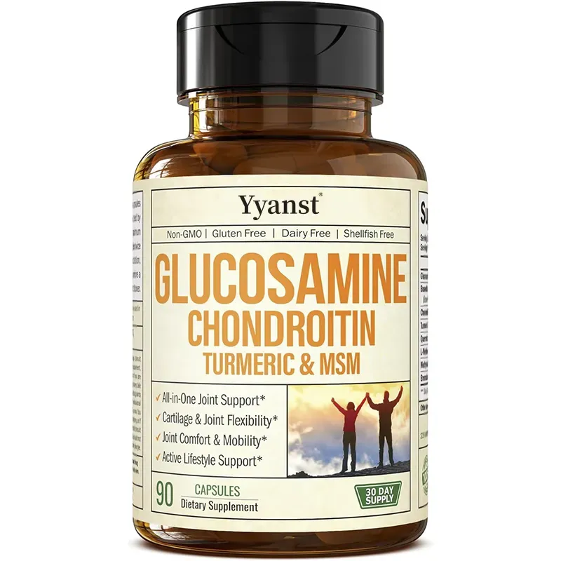 Joint Health & Comfort: OEM/ODM Glucosamine Chondroitin Turmeric Capsules for Sports Performance