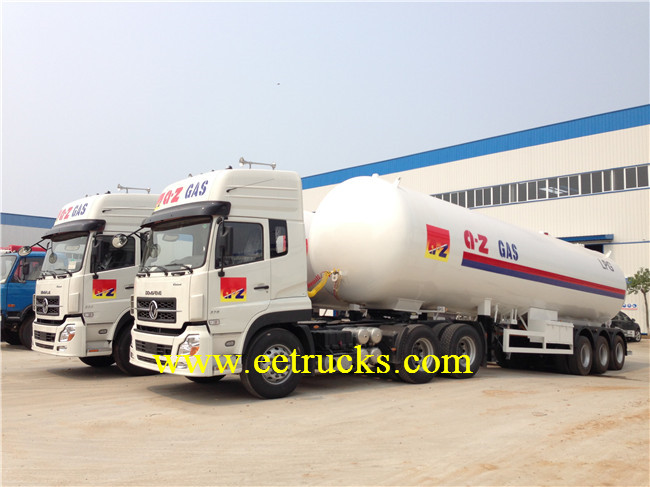 25 TON LPG Semi Trailer Tanks