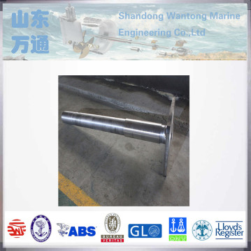 Marine forged steel rudder pintle rudder stock
