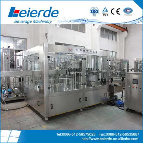 2015 of Automatic Carbonated soft drink water filling machine/bottling plant/production line