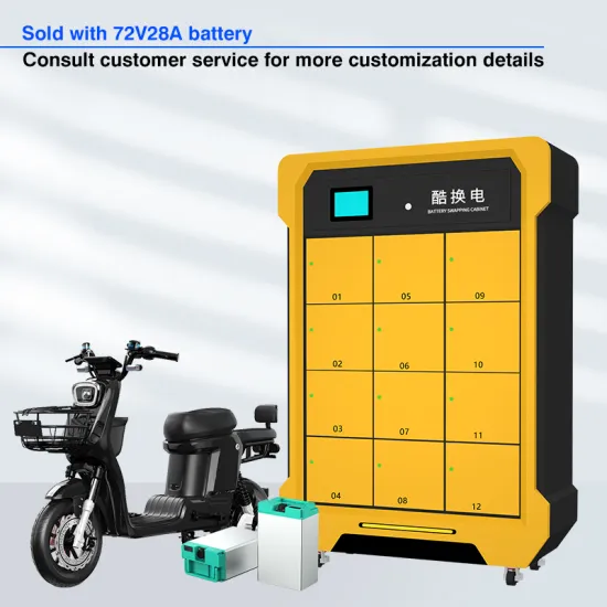 12Slots Battery Swapping Cabinet Modeled After a Hornet