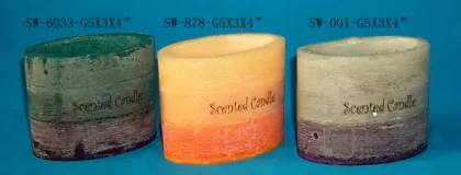 Decorative celebration romantic craft candle