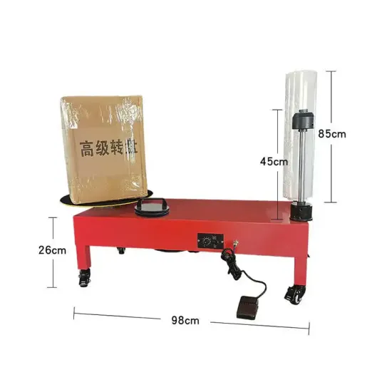Portable Carton Machine Film Wrapper