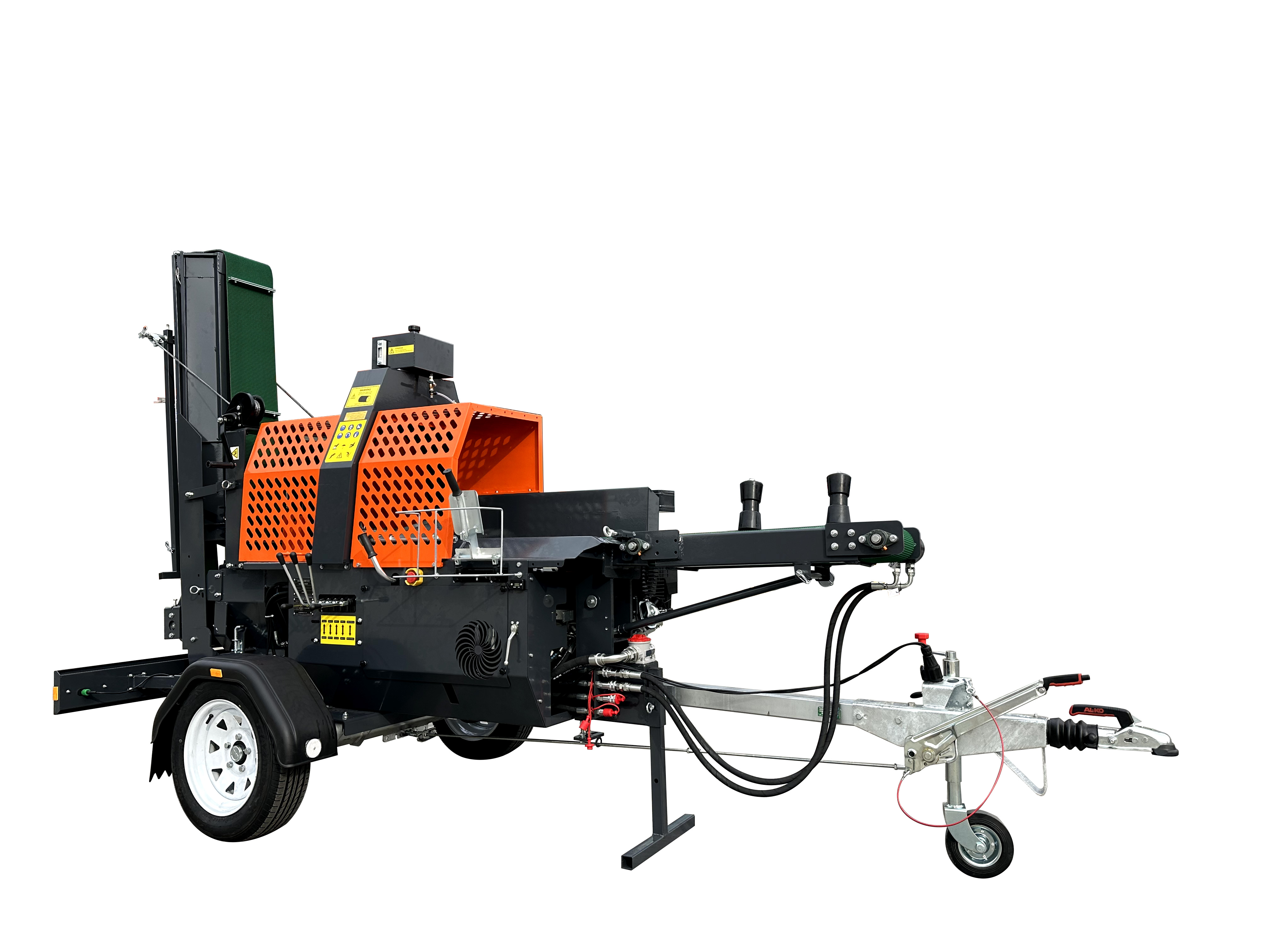 Highway Commercial Firewood Processor And Log Splitter With Lights ...
