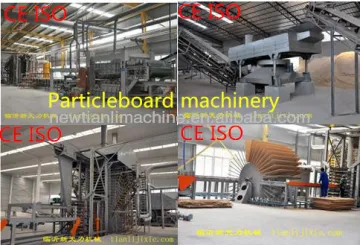 50000m3 per year particleboard/chipboard line