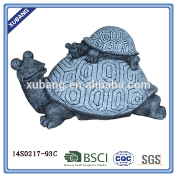 Cute turtle statues, garden ornaments for decoration