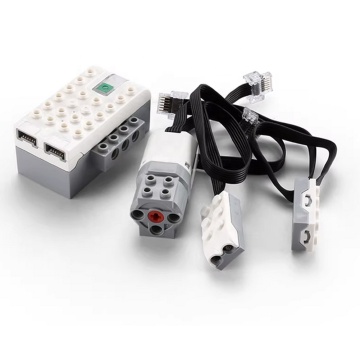 Wedo 2.0 güç seti: Hub motor ve sensör kitli robot yapı taşları (45300)