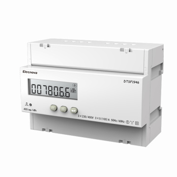 DTSF1946 MODBUS-RTU DIN מסילה רכוב מכסים KWH METER