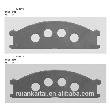 back plate for Isuzu brake pads