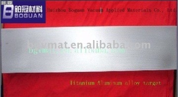 Vacuum smelting Titanium Silver alloy target